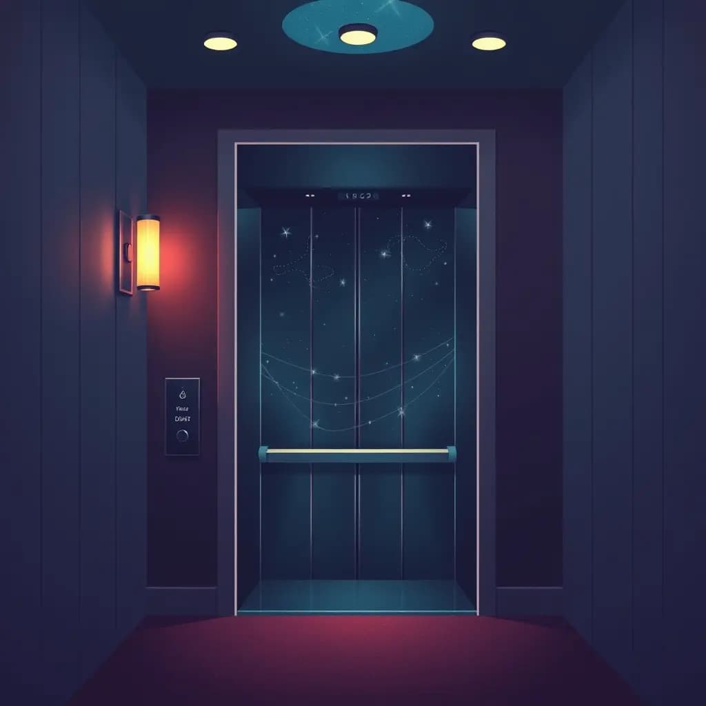 Dream illustration: a Casino Elevator