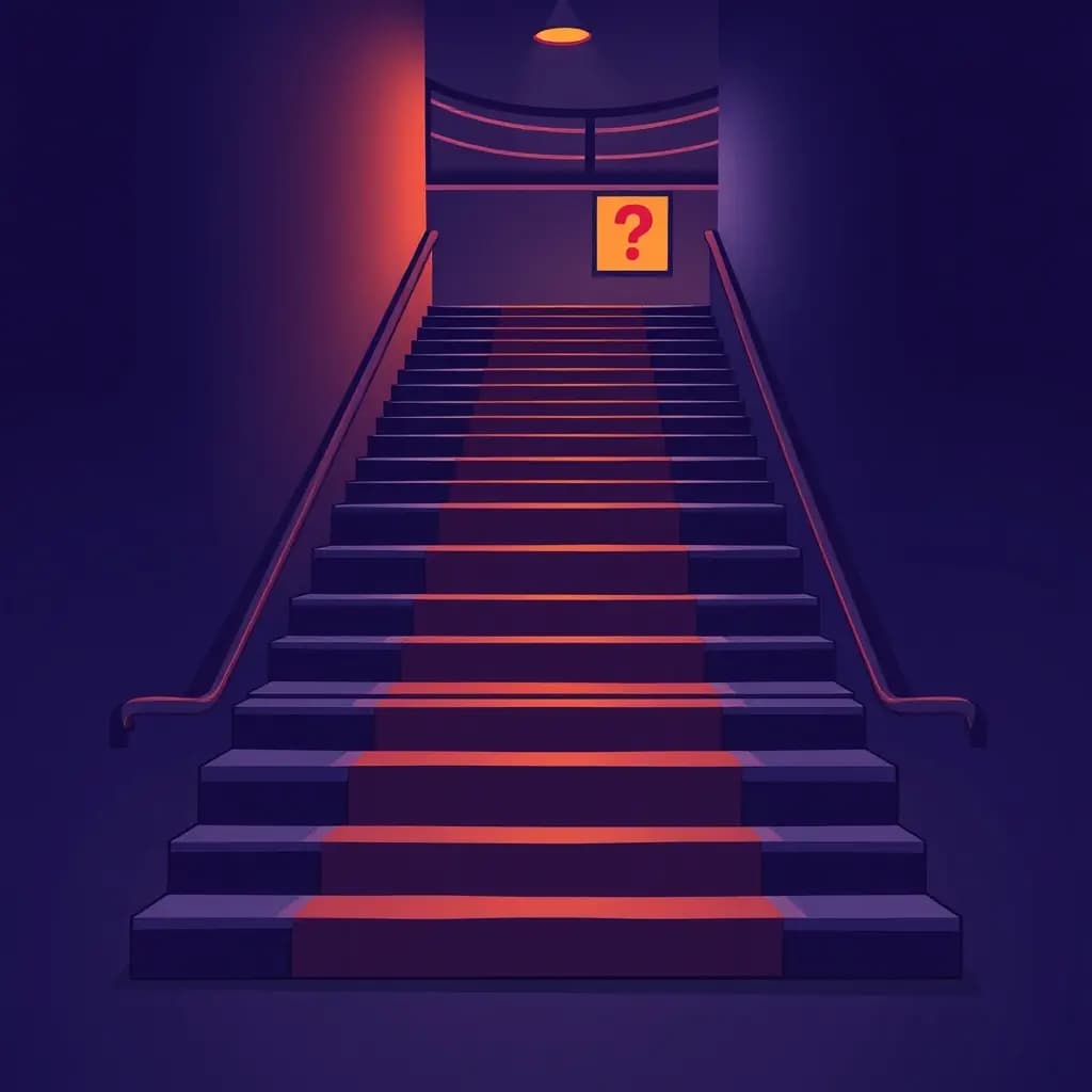 Dream illustration: Casino Stairs