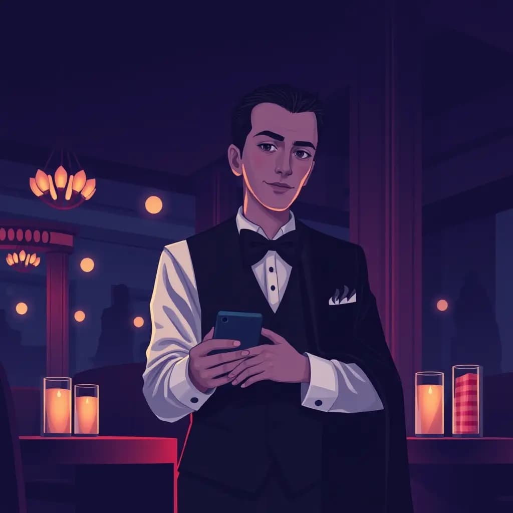 Dream illustration: a Casino Valet