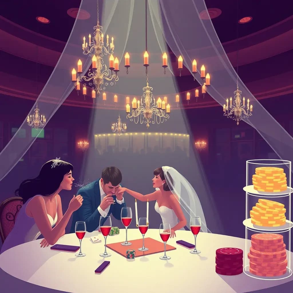 Dream illustration: a Casino Wedding Reception