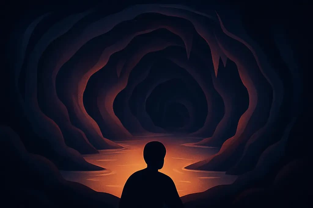 Dream illustration: Caverns