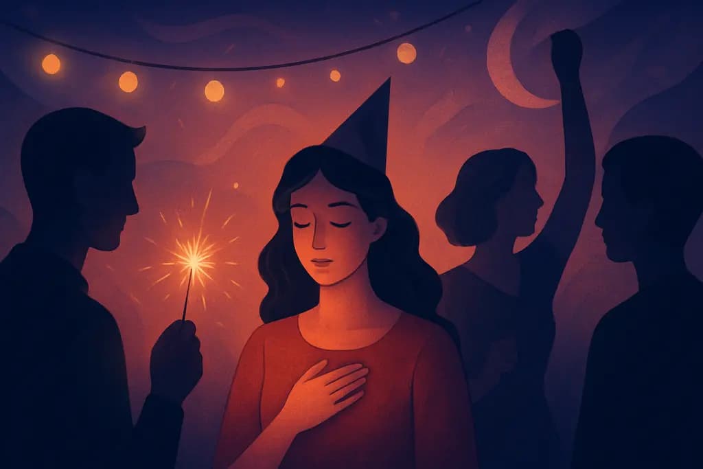 Dream illustration: Celebration or Party