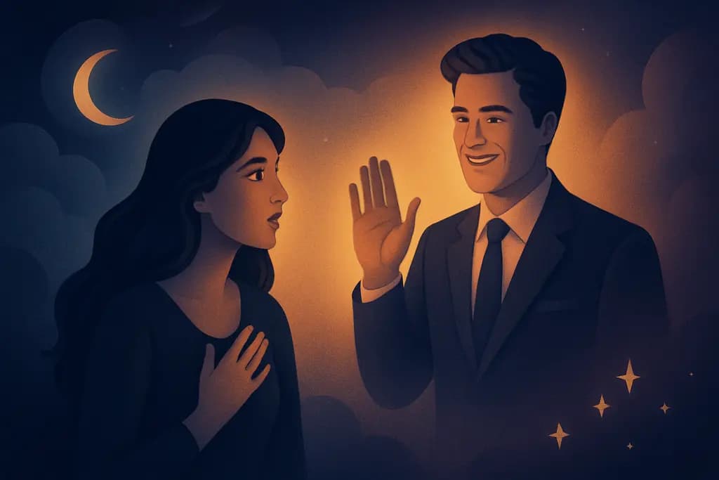 Dream illustration: Celebrity cameo