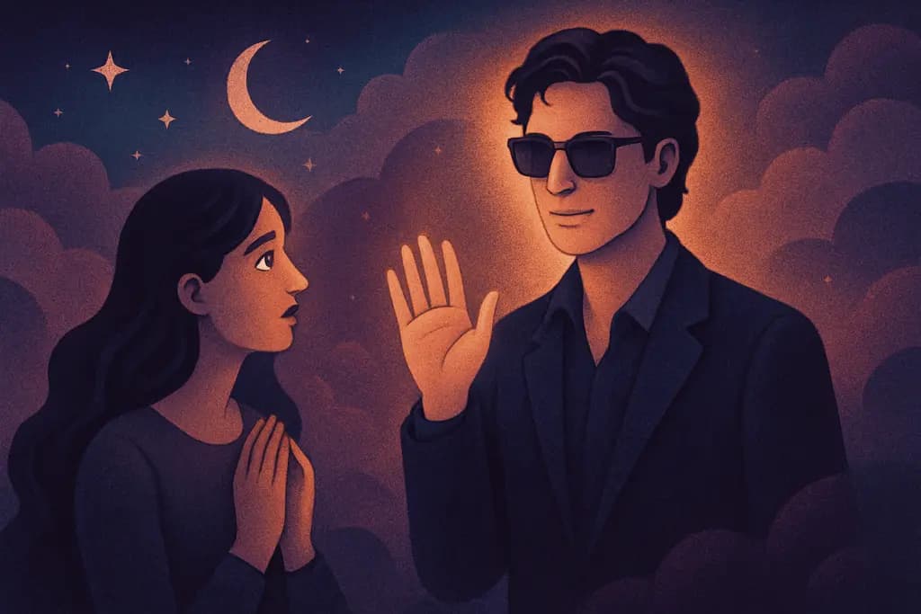 Dream illustration: Celebrity encounter