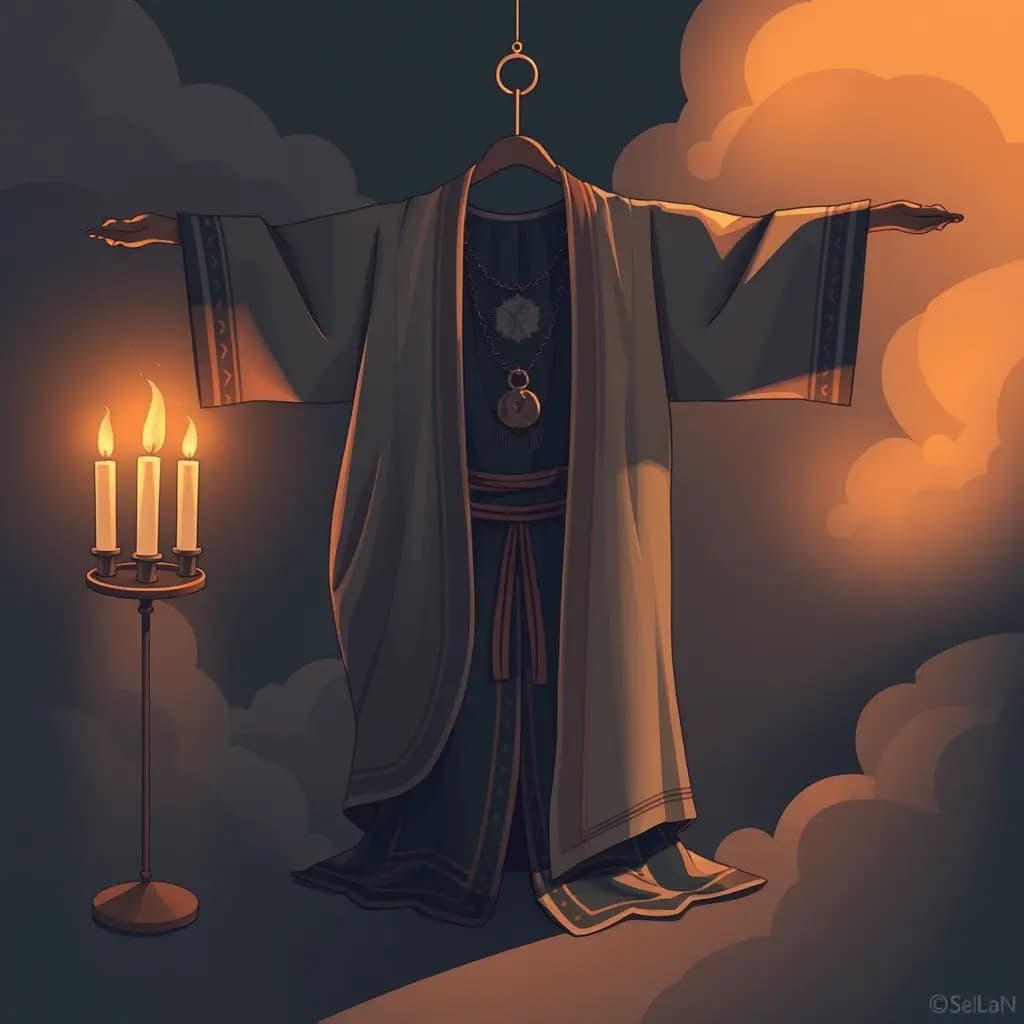 Dream illustration: Ceremonial garment missing