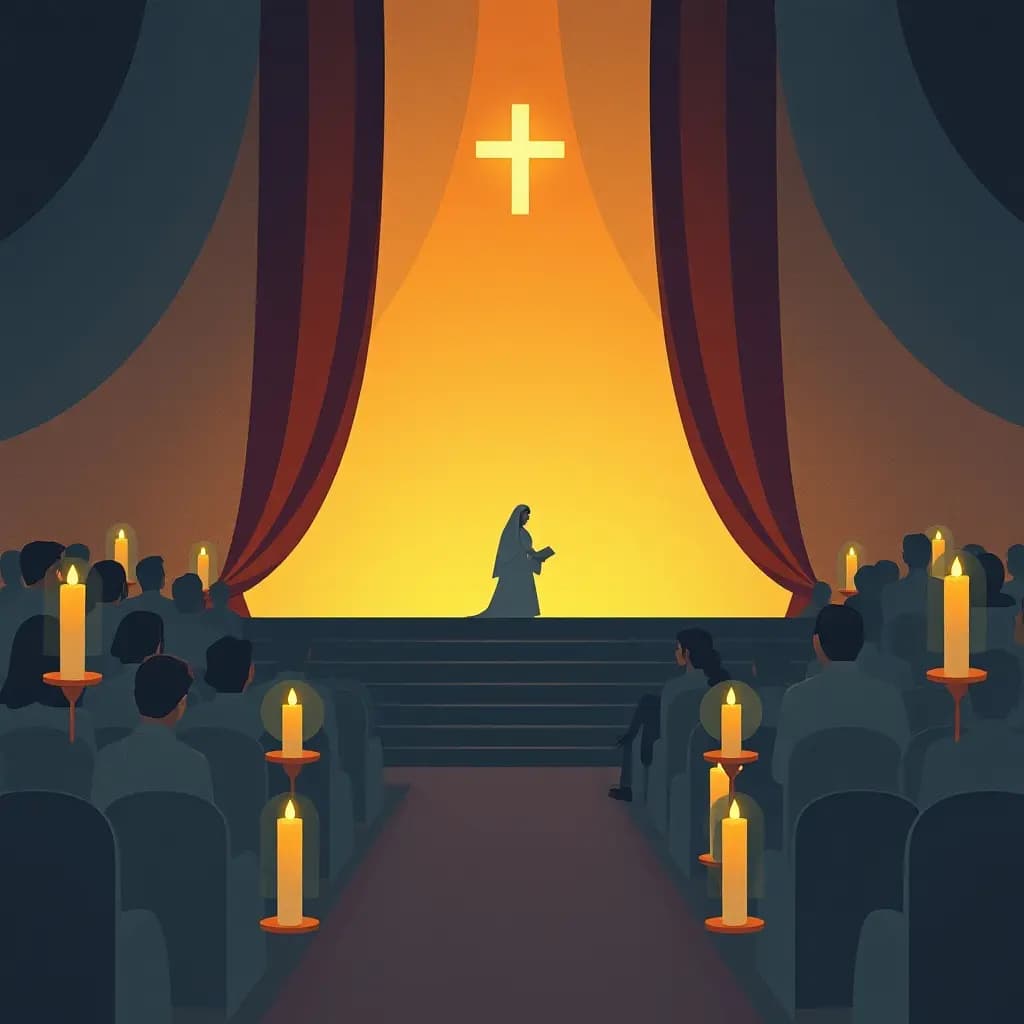 Dream illustration: Ceremony missing its leader