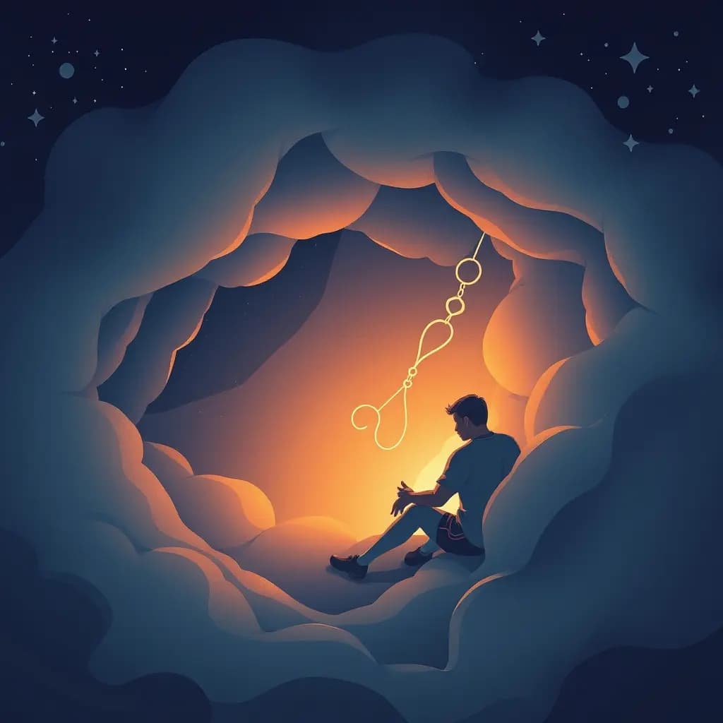 Dream illustration: Cheating unnoticed by everyone