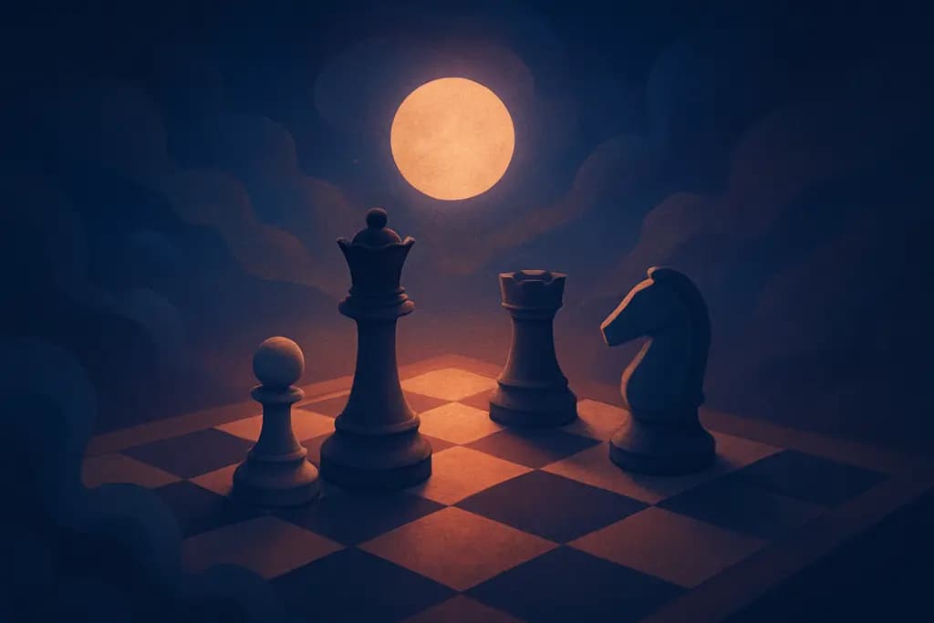 Dream illustration: Chess