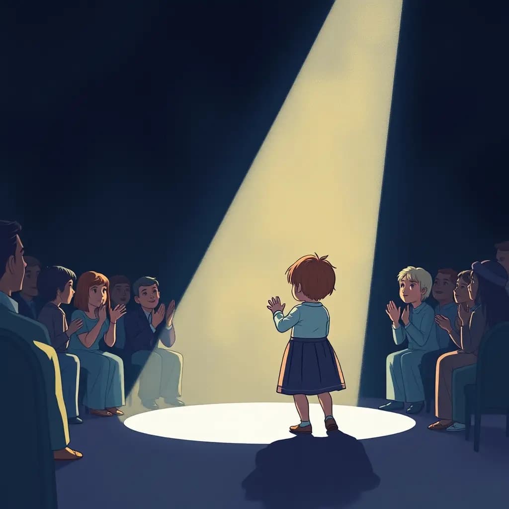 Dream illustration: Child steals ceremony spotlight