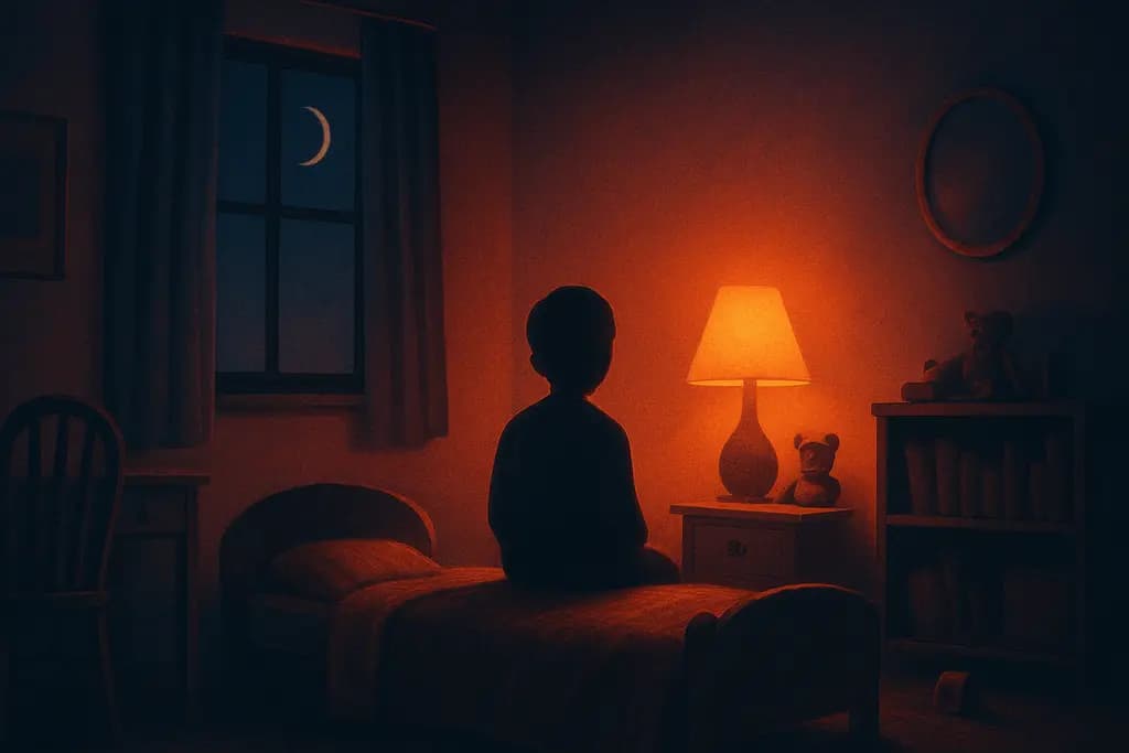 Dream illustration: Childhood bedroom