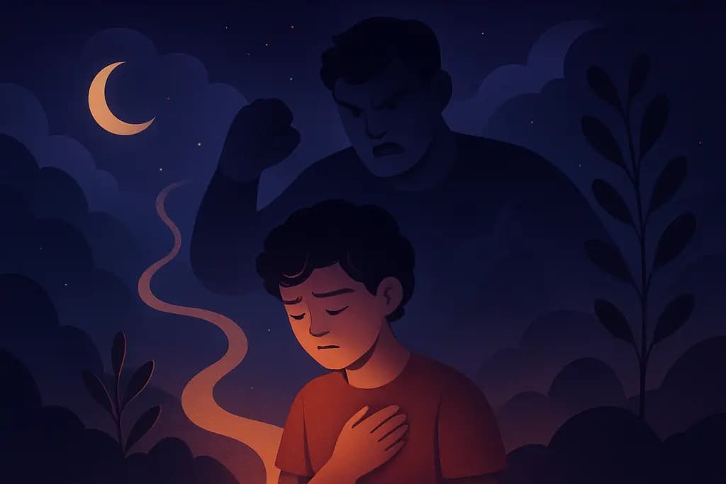 Dream illustration: Childhood bully