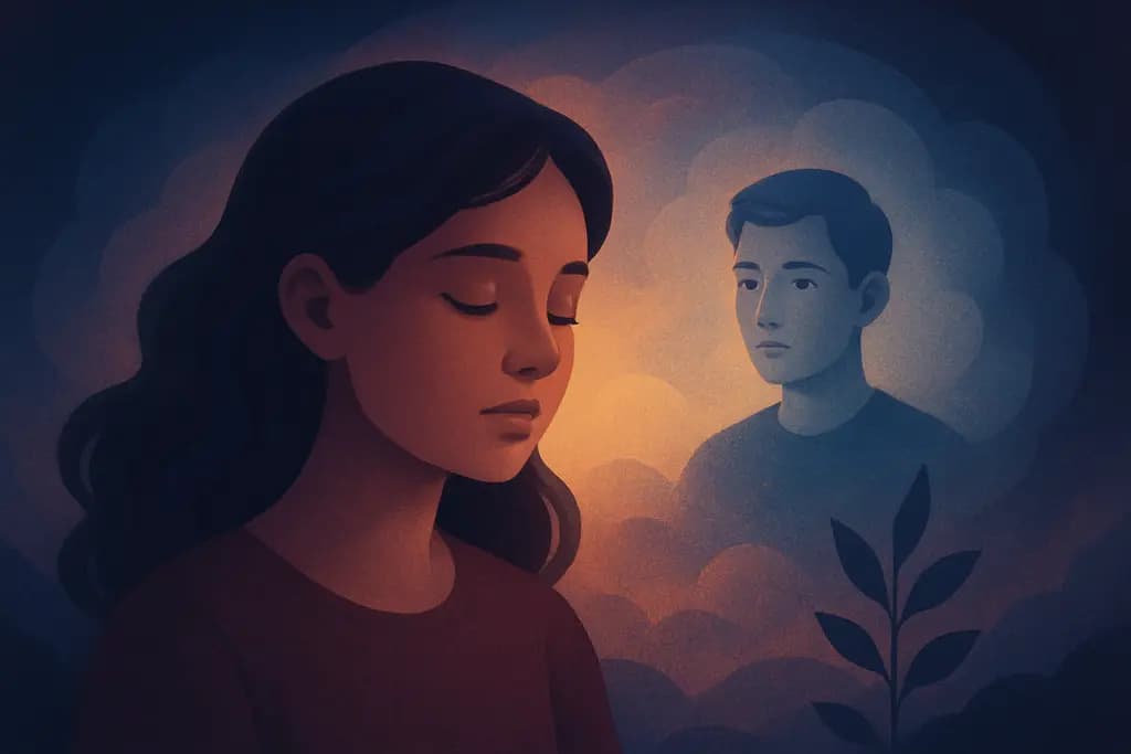 Dream illustration: Childhood friend