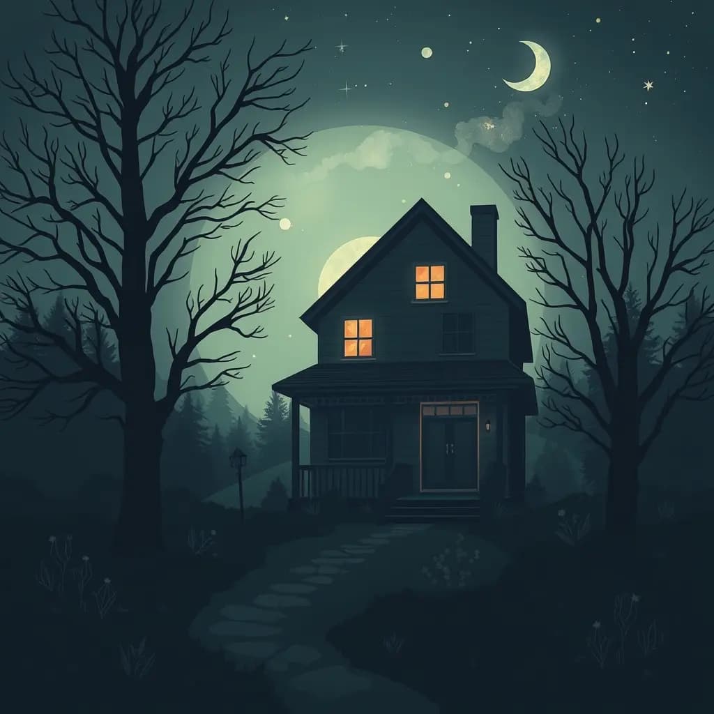 Dream illustration: Childhood home unchanged