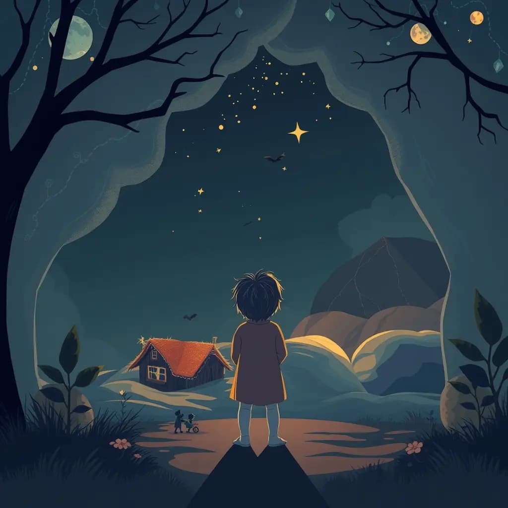 Dream illustration: Childhood Neighbor
