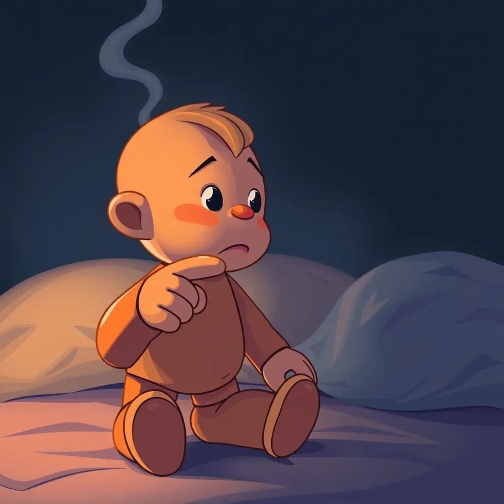 Dream illustration: Childhood toy accusing you
