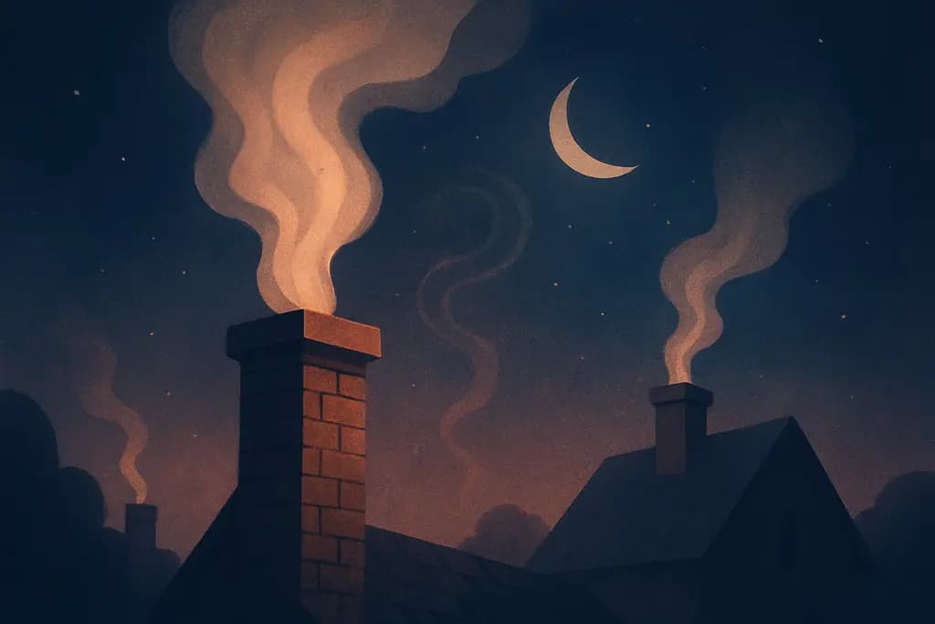 Dream illustration: Chimneys