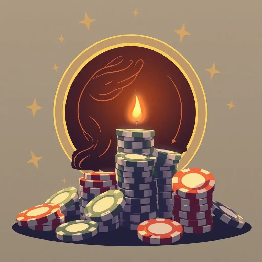 Dream illustration: Chips Too Valuable to Bet