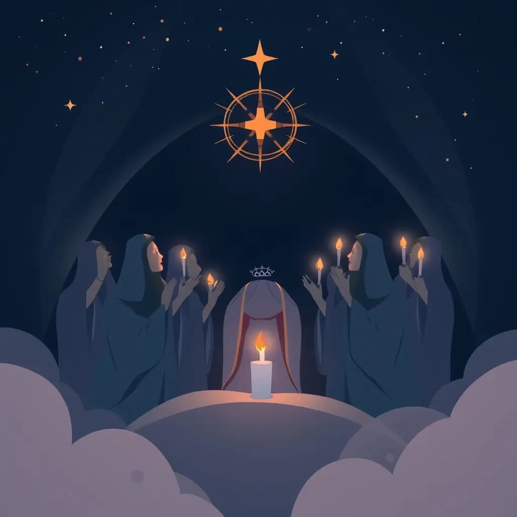 Dream illustration: Choir sings your secret