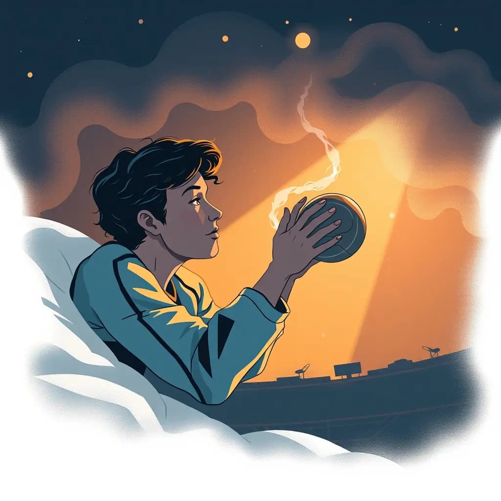 Dream illustration: Choking in a big match