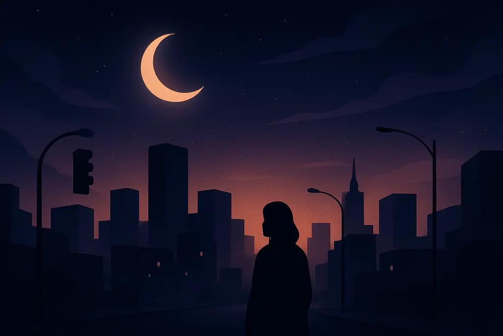 Dream illustration: Citywide blackout or power outage