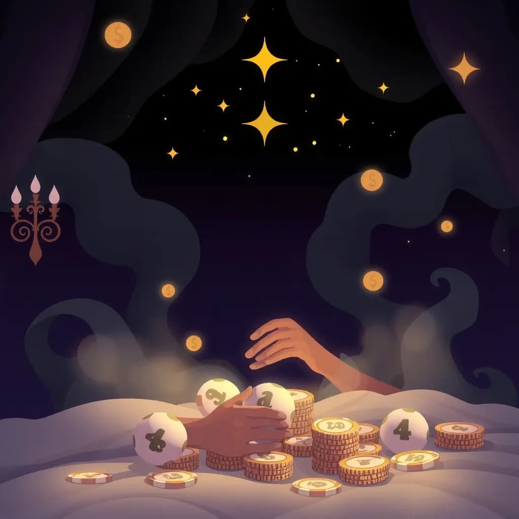Dream illustration: Claiming a Lottery Prize