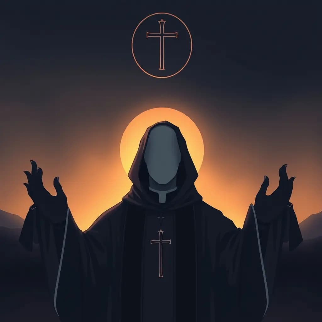 Dream illustration: Clergy with no face