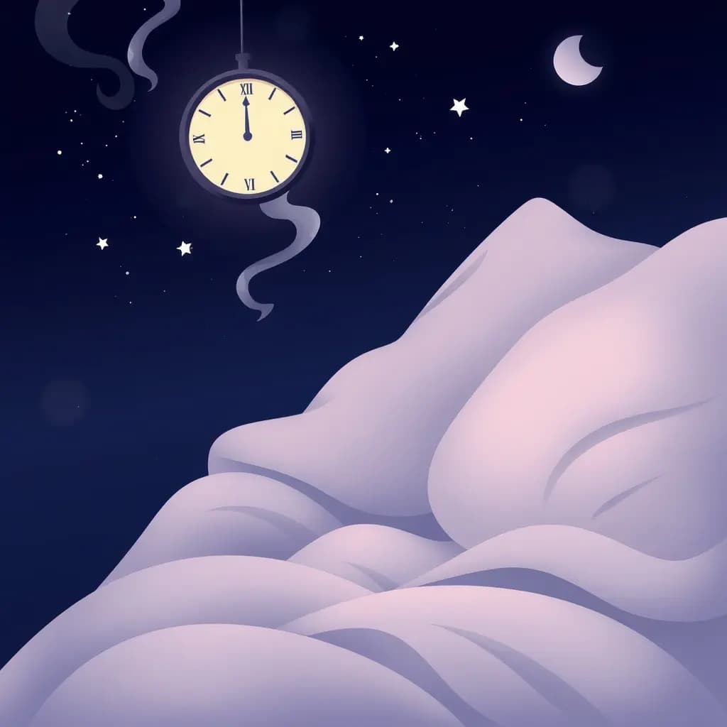Dream illustration: Clock rewinding dream