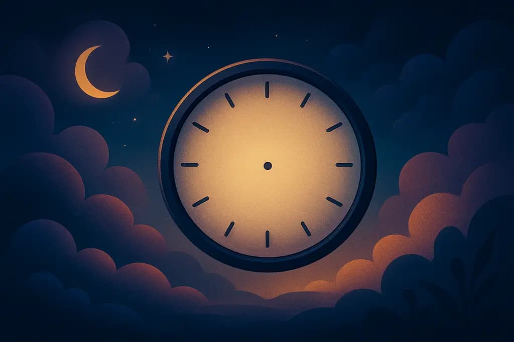 Dream illustration: Clocks with no hands