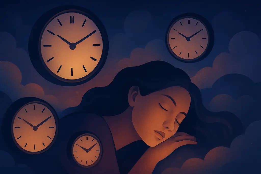 Dream illustration: Clocks