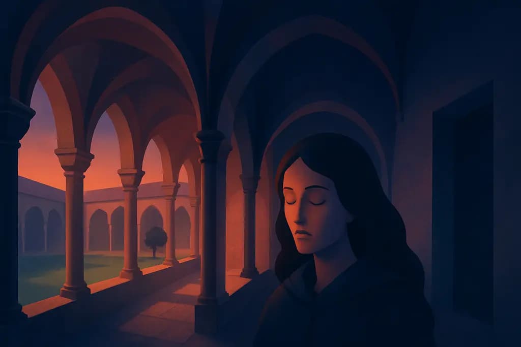 Dream illustration: Cloisters