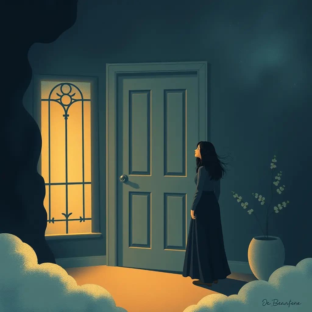 Dream illustration: Closing every door behind you