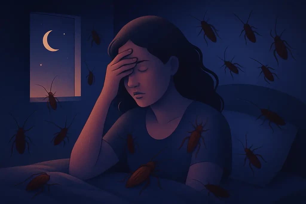 Dream illustration: Cockroaches Infestation