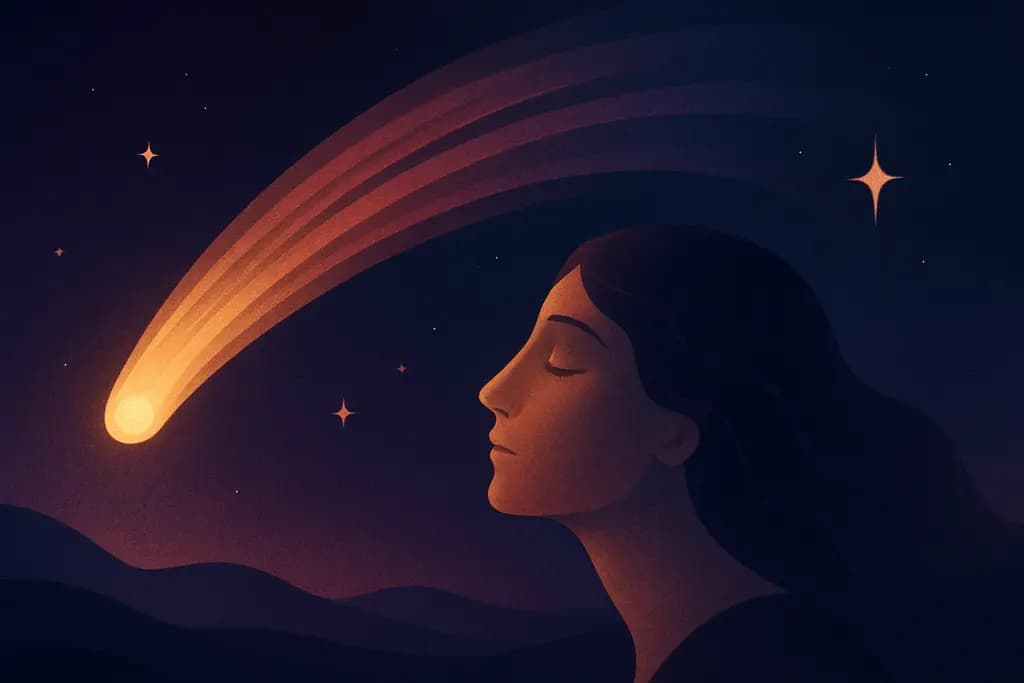 Dream illustration: Comets