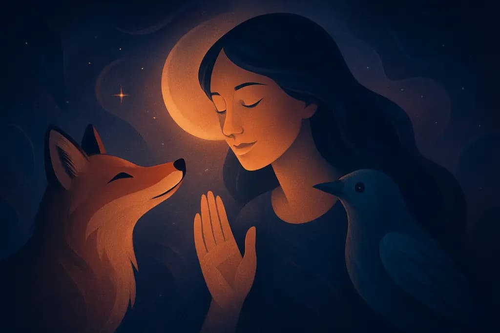 Dream illustration: Communicating with animals