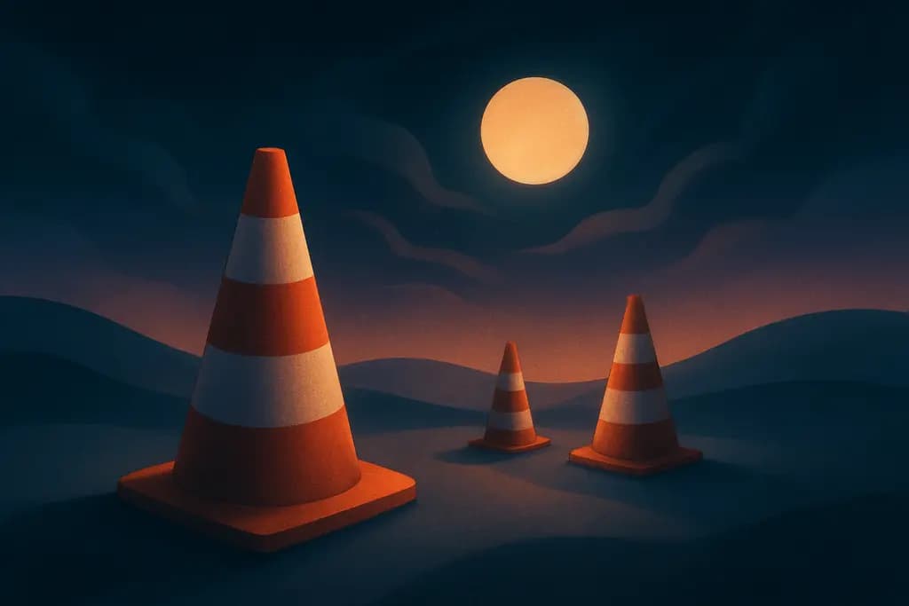 Dream illustration: Cones