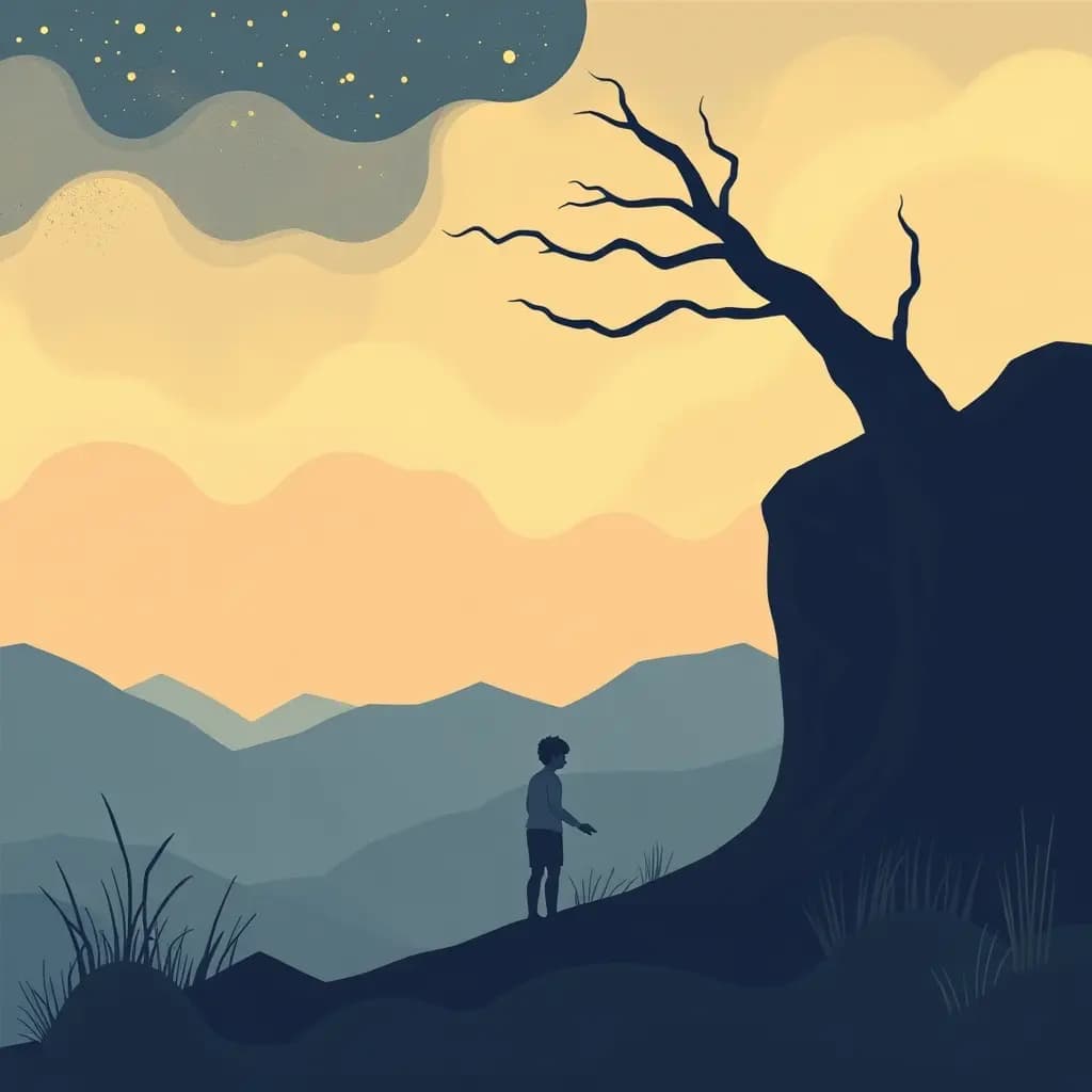 Dream illustration: Confusion or indecision