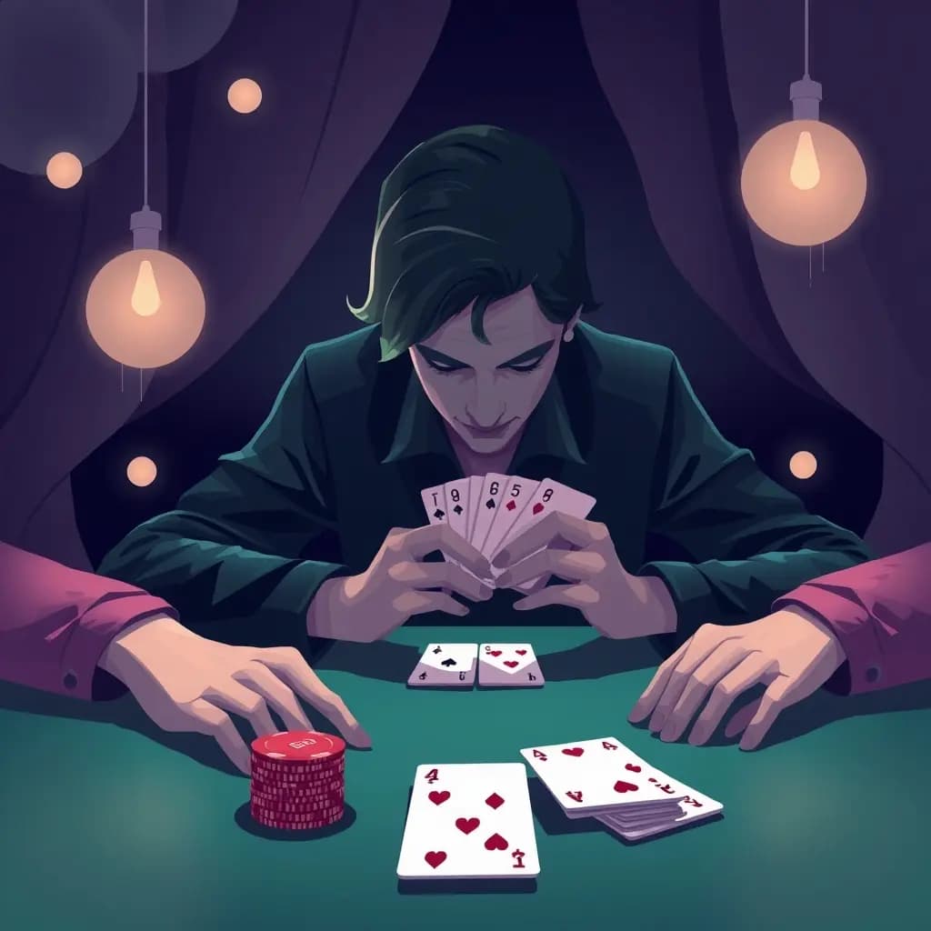 Dream illustration: Counting Cards