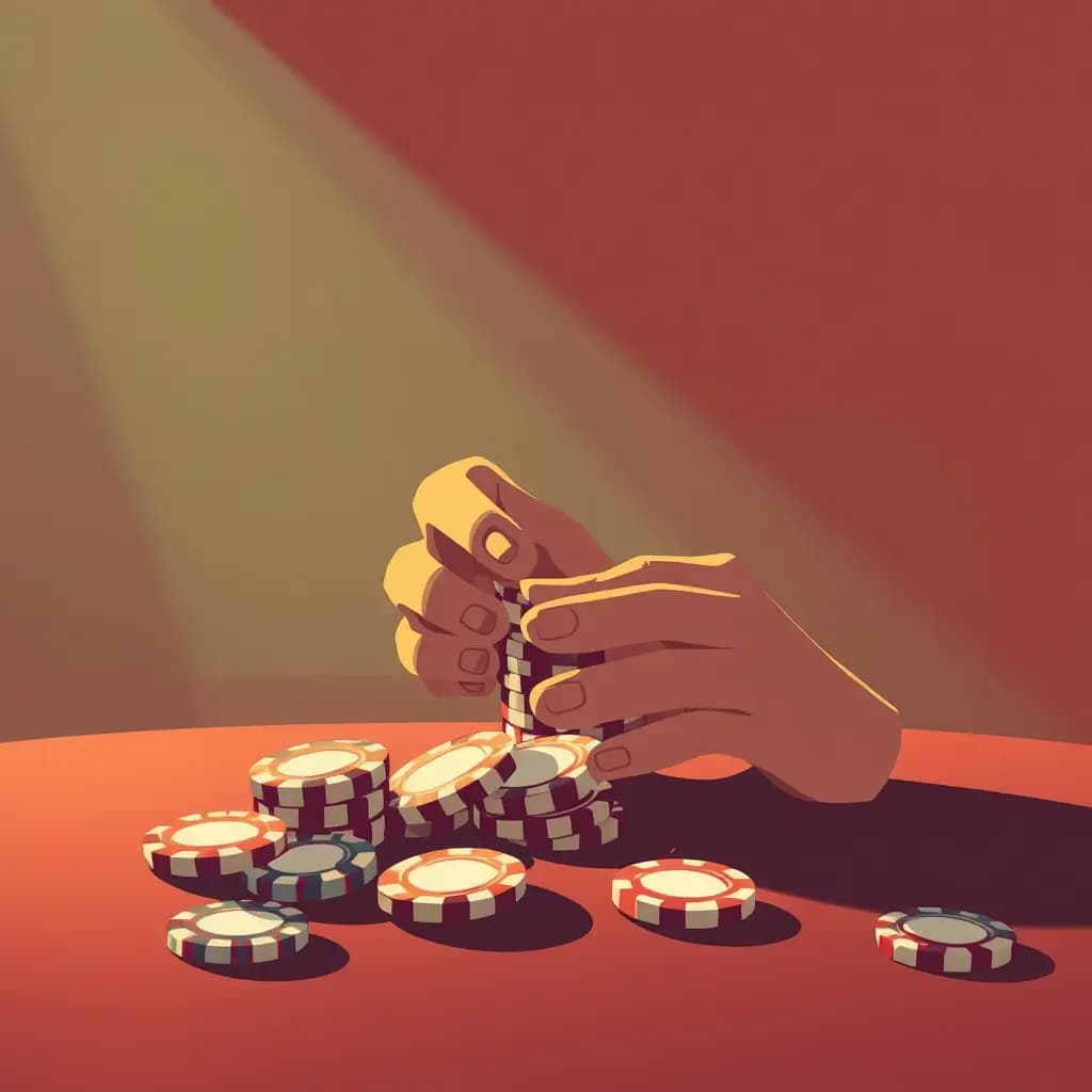 Dream illustration: Counting mismatched chips