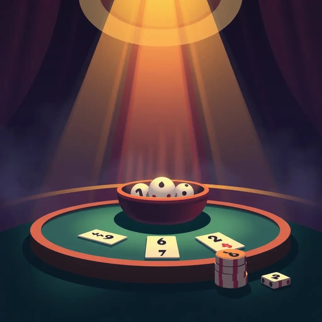 Dream illustration: a Craps Come-Out Roll