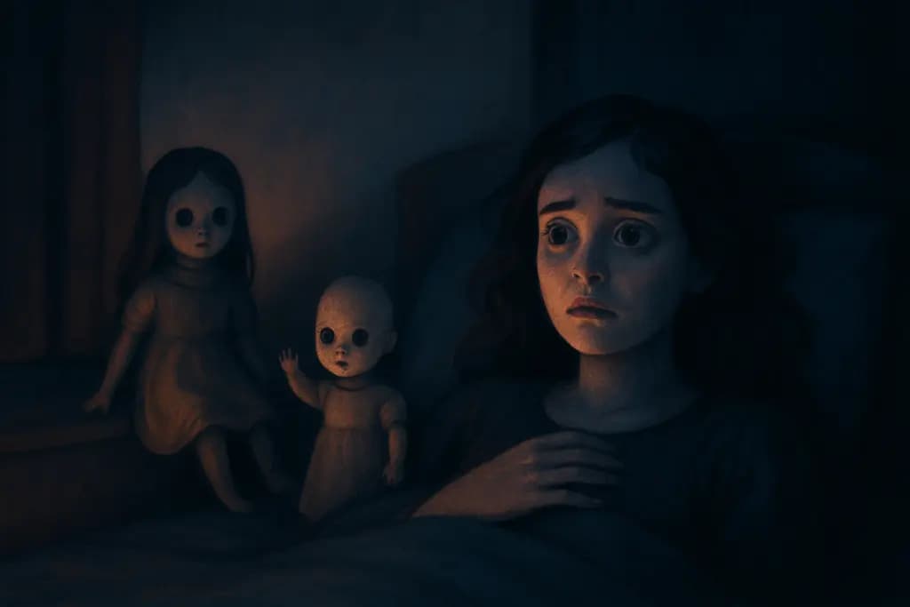 Dream illustration: Creepy Dolls