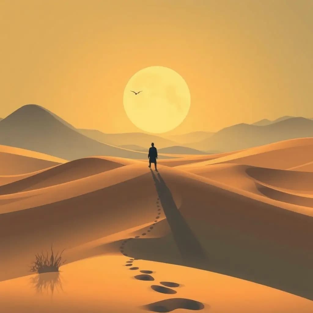 Dream illustration: Crossing a Desert