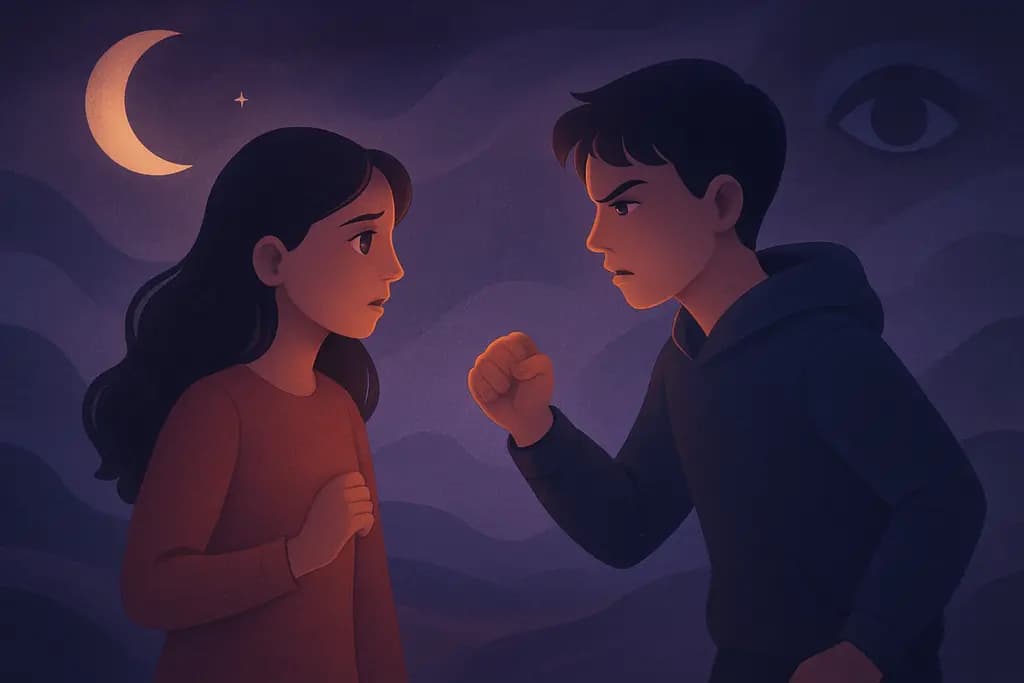 Dream illustration: Crossing paths with a childhood bully