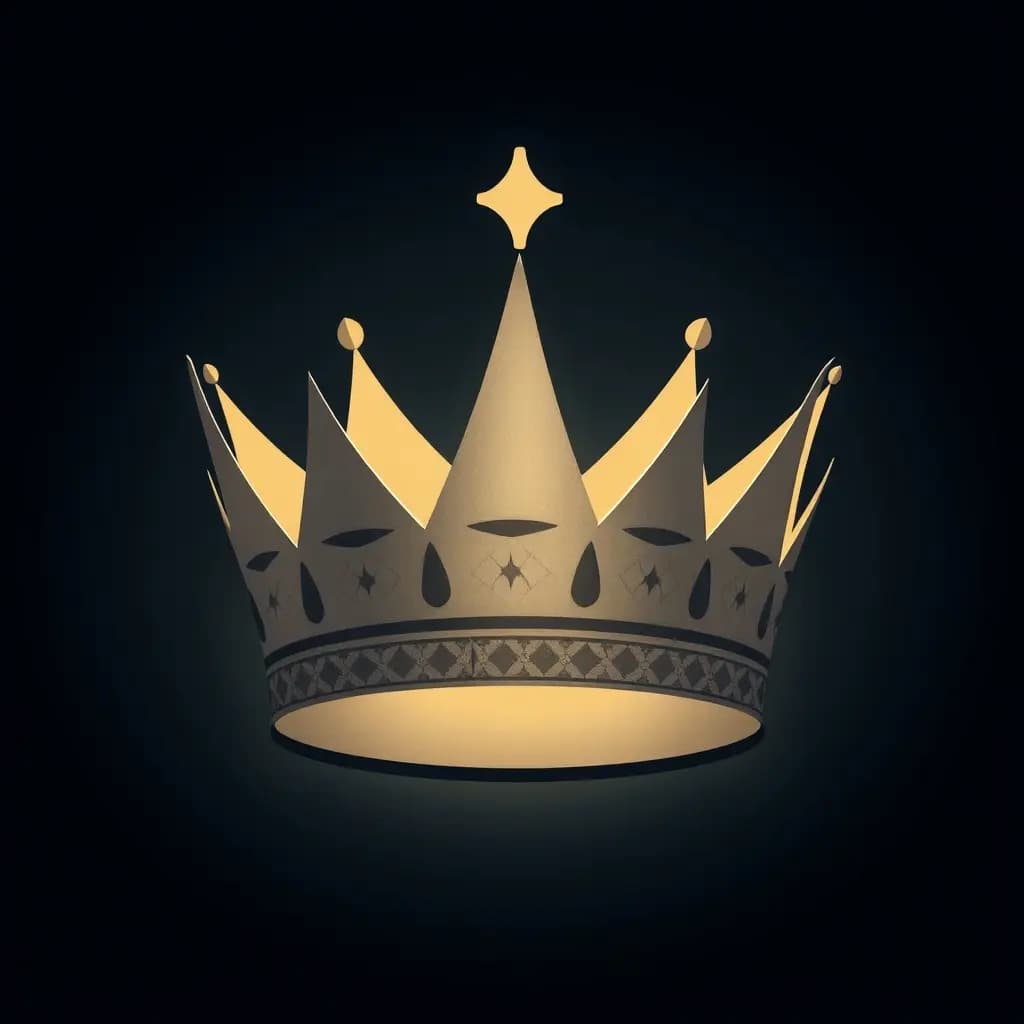 Dream illustration: Crown Made of Paper