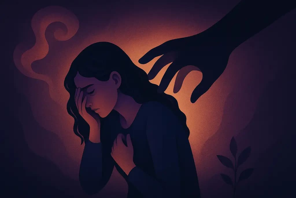 Dream illustration: Crushing guilt
