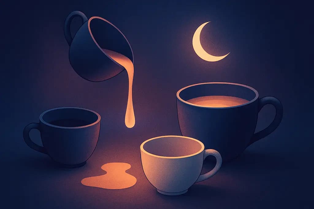 Dream illustration: Cups