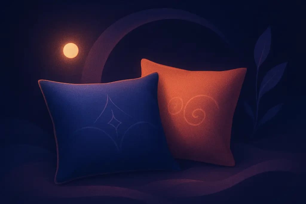 Dream illustration: Cushions