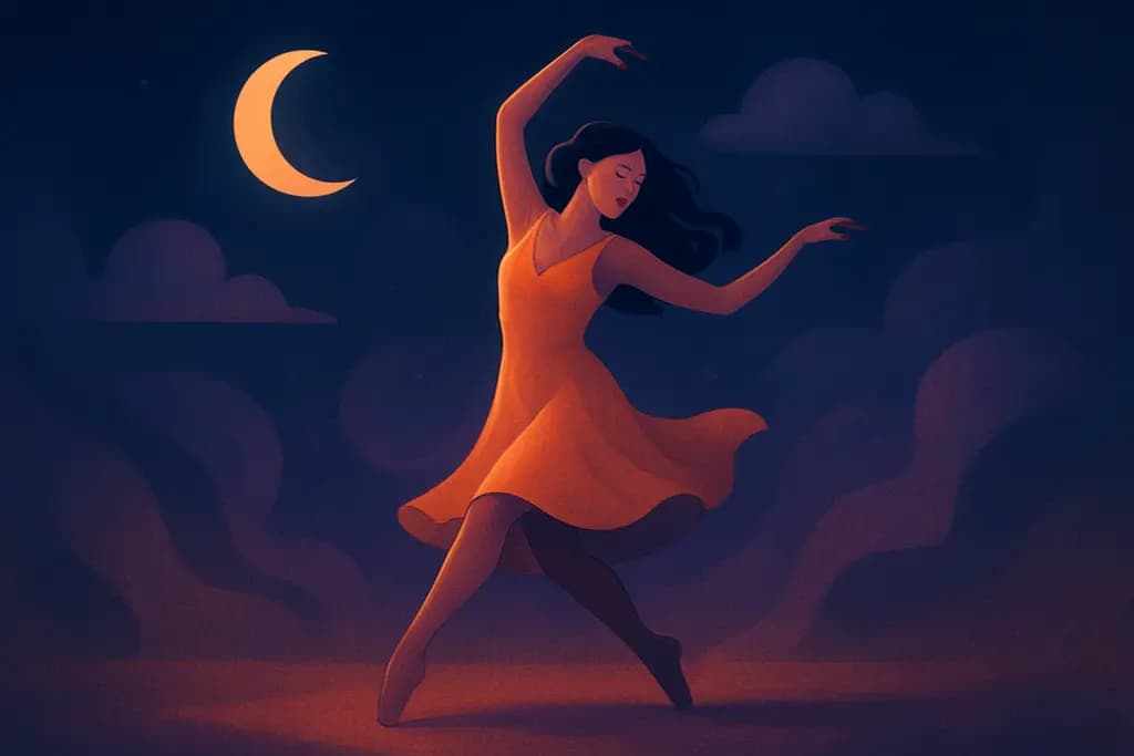 Dream illustration: Dancing