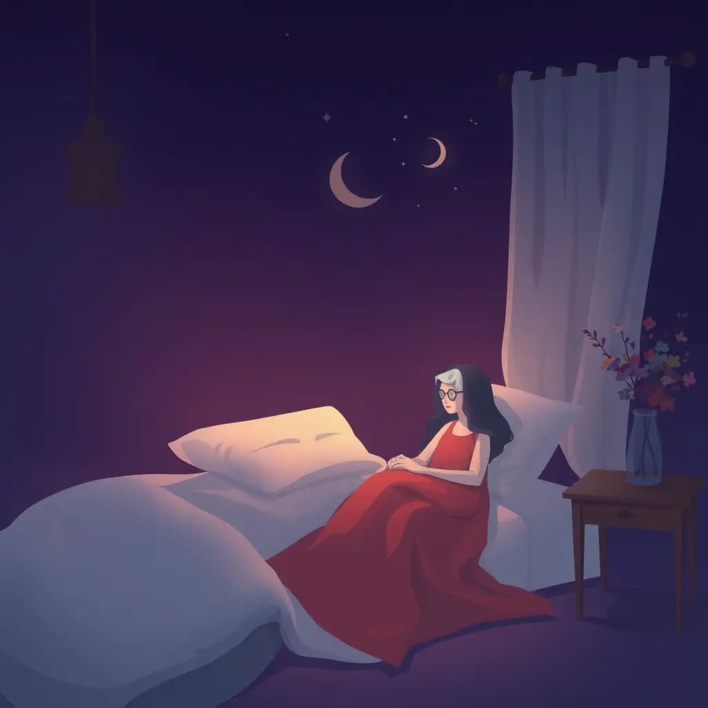 Dream illustration: Dead loved one visiting