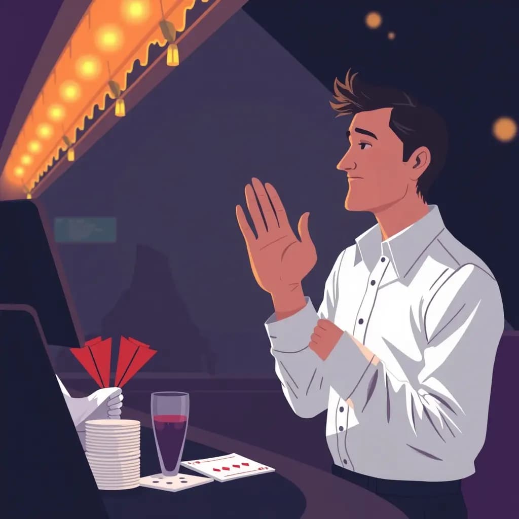 Dream illustration: Dealer applauds you