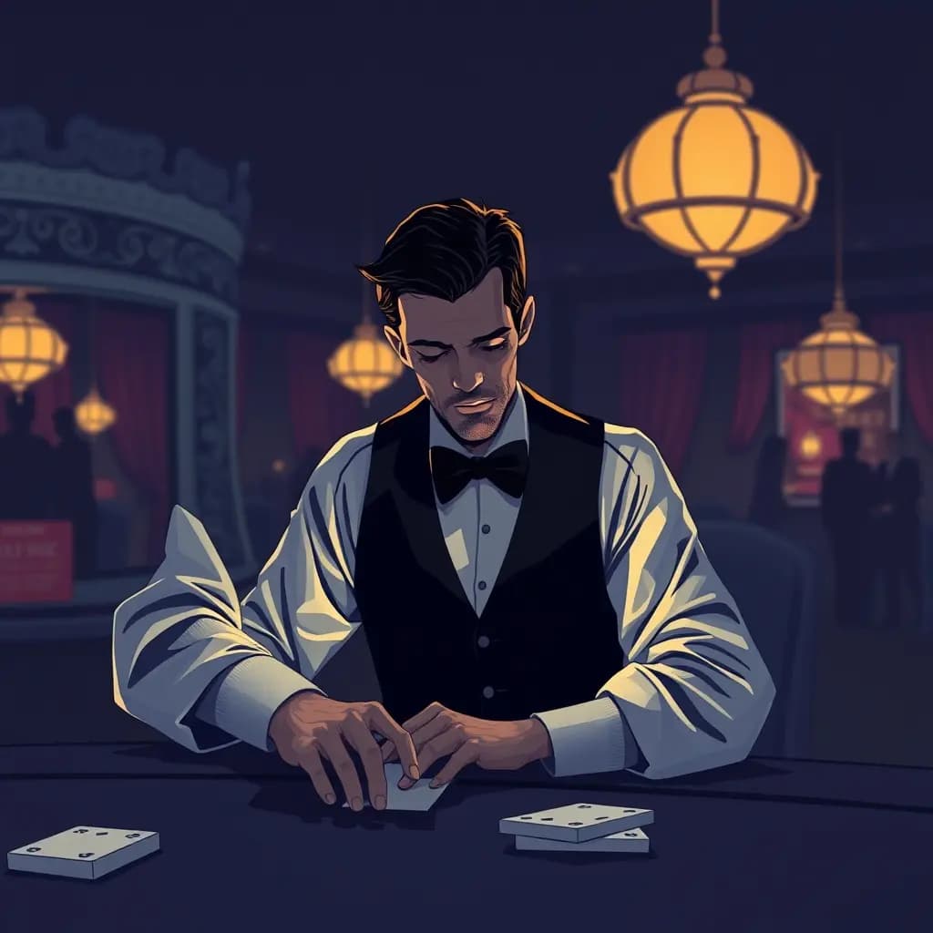 Dream illustration: Dealer caught cheating you
